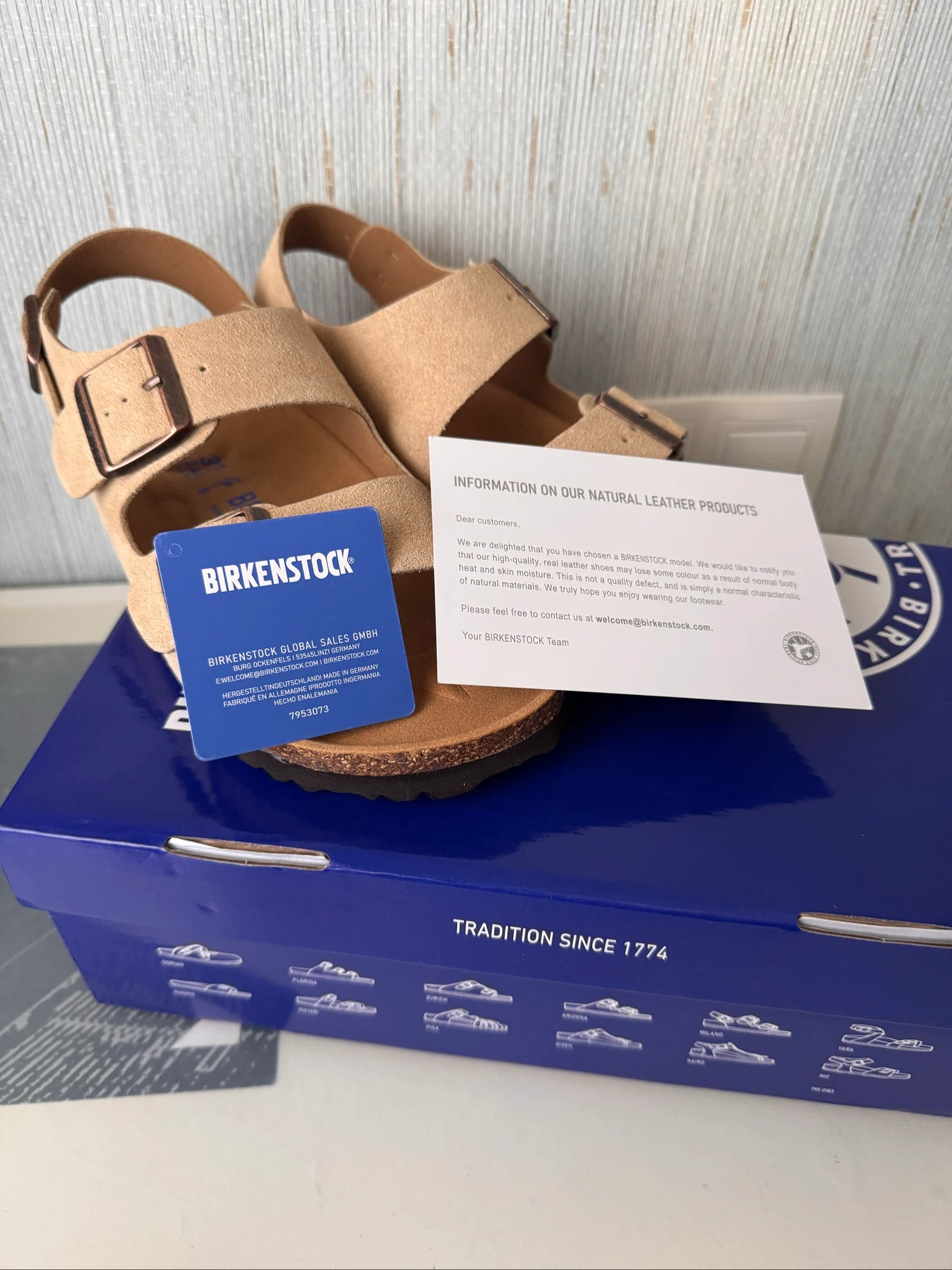 Birkenstock Milano originais T.37 bege | Novas | Envio rápido – photo 10